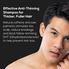 Hair Growth Shampoo for Thinning Hair and Hair Loss Shampoo for Women and Men, Hair Surge 8oz. | 2 Pack
