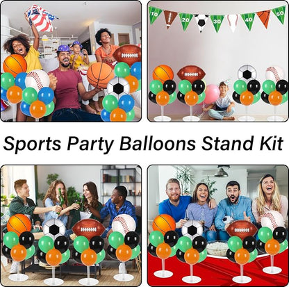 4 Sets Sports Party Balloons Stand Kit - Image 7