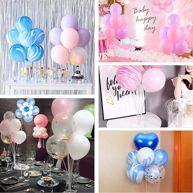 Balloon Stand Kit for Party and Wedding Decorations Celebrations 4 Sets Balloon - Image 7