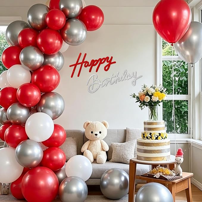 TONIFUL Happy Birthday Sign for Backdrop - Image 4