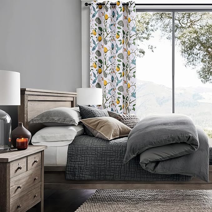 Topfinel 102 Inches Long White Luxury Curtains - Image 5