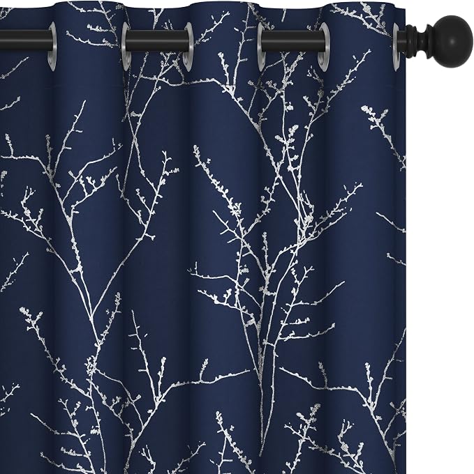 Deconovo Living Room Curtains 84 Inches Long, Thermal Insulated, Room Darkening by Unknown