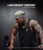 Gymreapers Workout Headbands for Men & Women-Comfortable Sweat Absorbing Band to Keep Hair Back During Running Sports Gym Cycling and Outdoor Activities