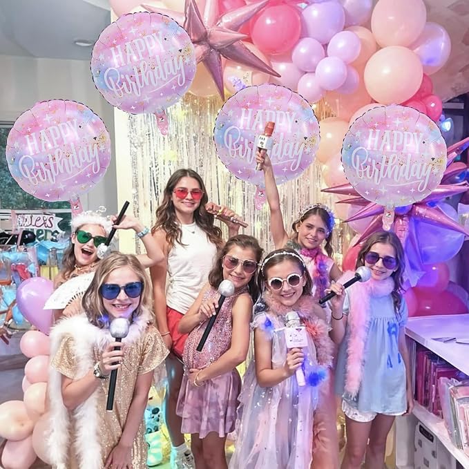 18 Inch Happy Birthday Foil Balloons - Image 6