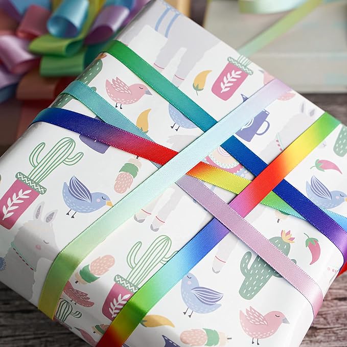 Pastel Satin Ribbon Pastel Rainbow Ribbon Pastel Color Craft Ribbons 3/8 inch - Image 7