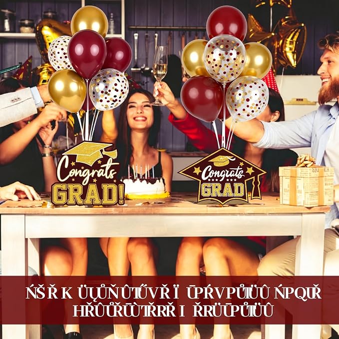 6 Sets 2026 Graduation Balloon Stand Kit - Image 6