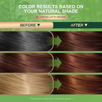 Permanent Hair Dye Gray Coverage Hair Dye PPD-Free Hair Color Kit 4A Cream Latte Brown