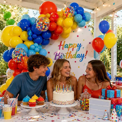 131pcs Carnival Balloon Arch Kit - Image 5