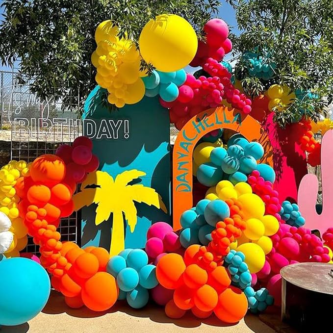 Summer Tropical Balloon Arch Garland Kit - Image 2