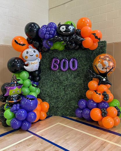 Halloween Party Balloons Decorations 12Inch 60Pcs | Black Orange Purple Green - Image 5