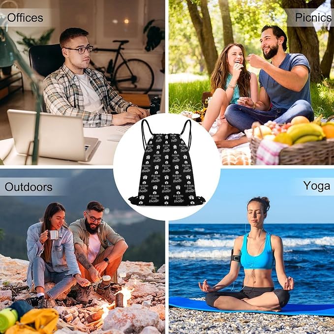 Beam Backpack Drawstring Sack Large Capacity - Image 6