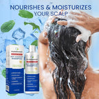 Anti-Dandruff Shampoo with Selenium Sulfide – Medicated Anti-Fungal Formula for Seborrheic Dermatitis & Folliculitis – Itchy, Flaky & Oily Scalp Relief – Menthol & Lavender Oil