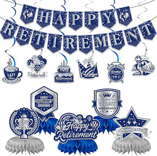 12Pcs Retirement Party Decorations by Zgrzoqjlw