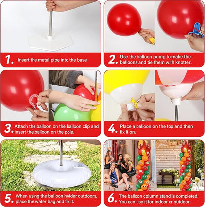 2 Sets Vbs Camping Balloon Column Stand Kit - Image 4