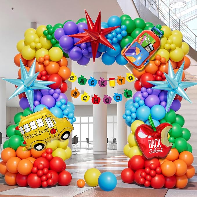 Back to School Balloon Garland Arch Kit - Image 4