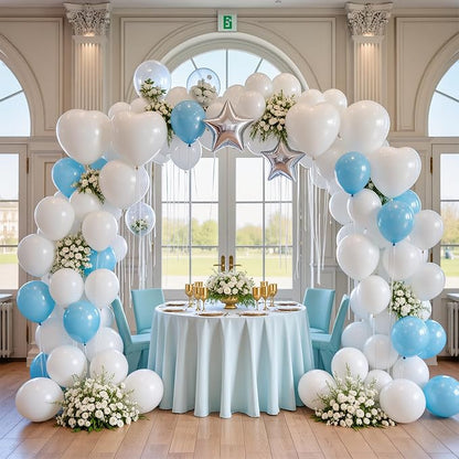 White Balloons 100 Pack 12 inch Extra Thick Latex Party Decorations | Balloons - Image 5