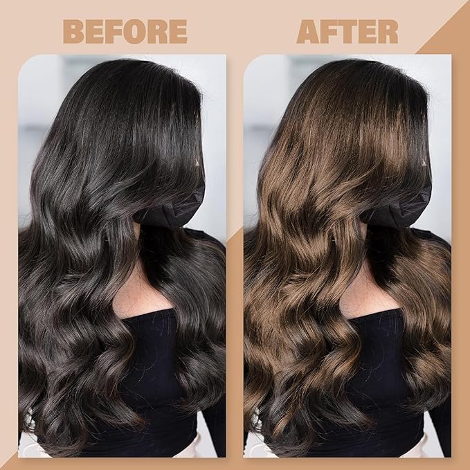 Acomler Temporary Hair Color Wax, Kids Women Brown Hair Spray, Natural Washable Hair Wax Color, 4.23 Ounces Hair Color Spray Dye Pomades for Christmas Parties, Role Playing, Cosplay, Halloween (Brown)