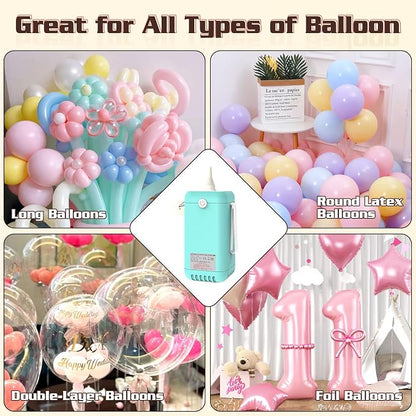 AXHJ Balloon Pump Electric Air Pumps, 2-in-1 Electric Air Balloon Pump，Balloon - Image 4