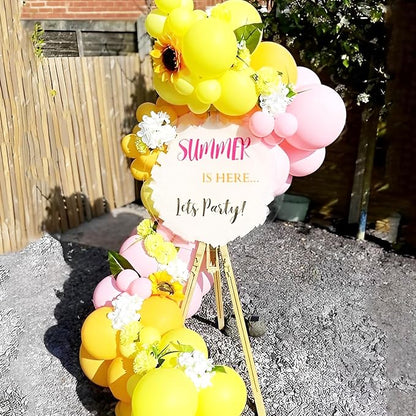 Voircoloria 66pcs Yellow Latex Party Balloons, 12inch | - Image 7
