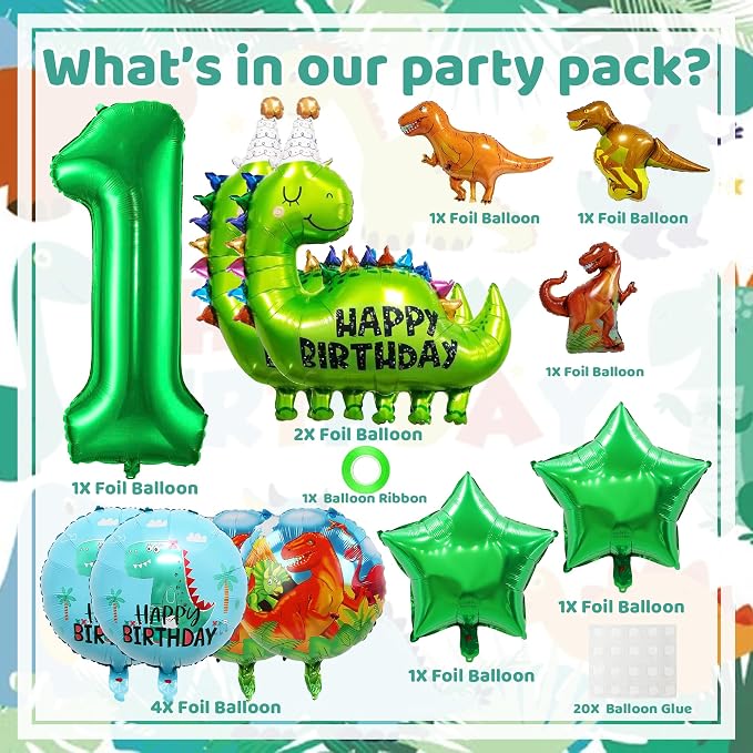 Dinosaur Birthday Decorations - Image 2
