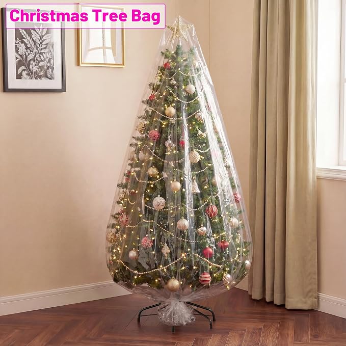 2 Pcs 98.4 x 59 Inches Clear Large Balloon Bags - Image 5