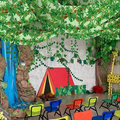 13 Pcs Rainforest Theme Ceiling Decor by VioraWhite