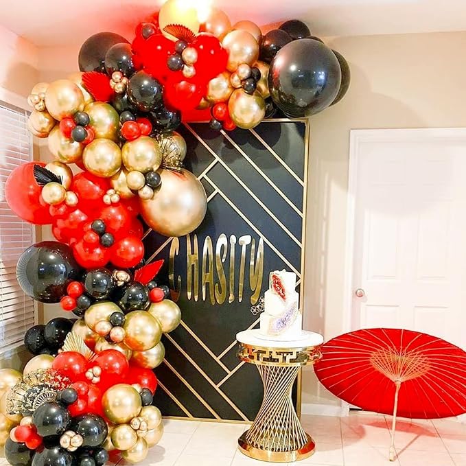 RUBFAC Red Balloons, 2026 International Football Game Decor, Graduation - Image 7