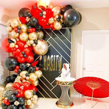 RUBFAC Red Balloons, 2026 International Football Game Decor, Graduation - Image 7