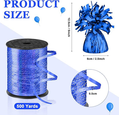 Yunsailing 25 Pcs Heavy Metallic Balloon Weights - Image 2