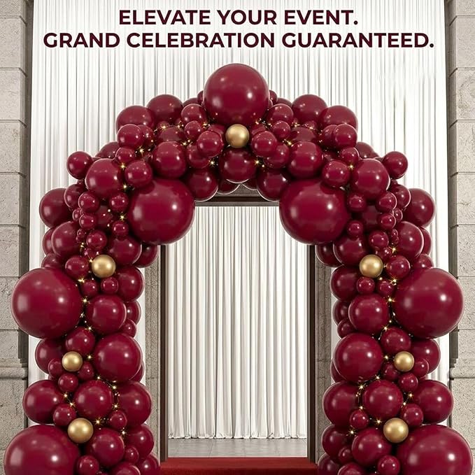 Burgundy Balloons - Image 5