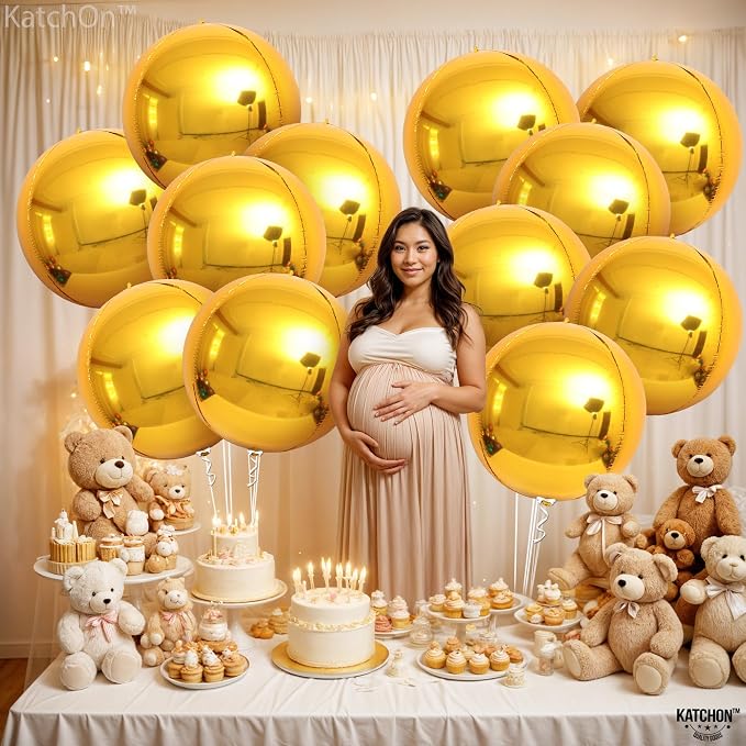 KatchOn Gold Balloons - Image 4