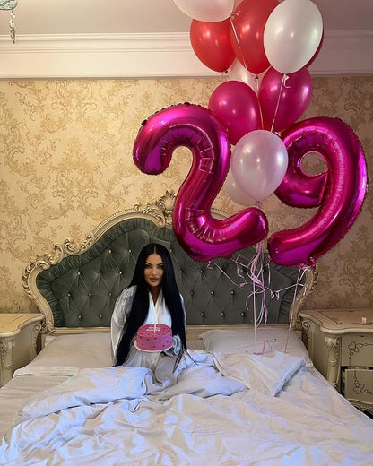 Hot Pink 20 Balloon - Image 9