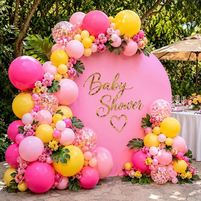 Pink and Yellow Balloon Kit - Image 6