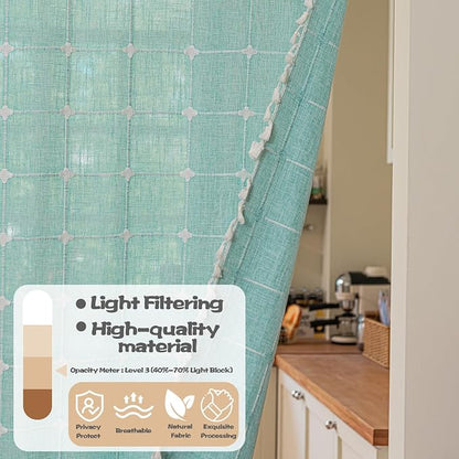 Sutuo Home French Door Curtains - Image 3