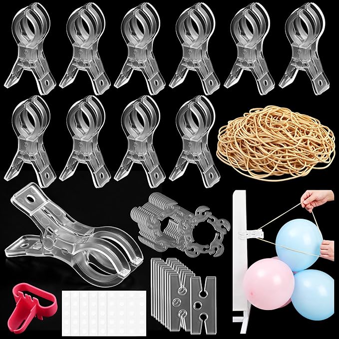 261 Pcs Balloon Arch Clips Set by hairchrysm