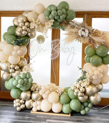 Sage Green Balloons Arch Kit - Image 6