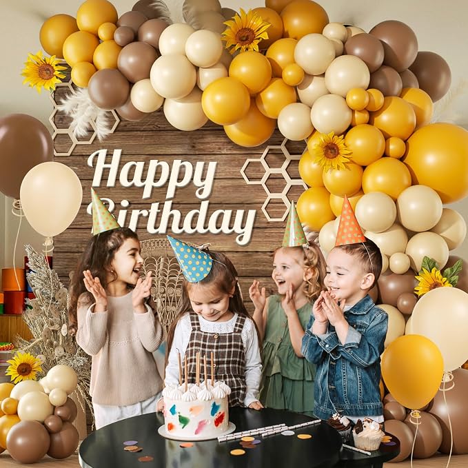 140pcs Bee Balloon Arch Garland Kit - Image 5