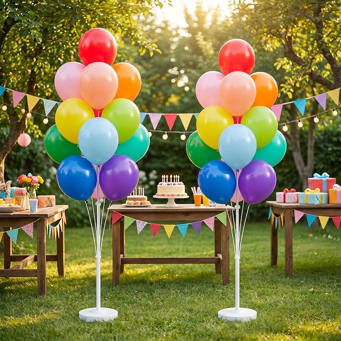 2Set Assorted Bright Balloon Column Stand Kit - Image 8