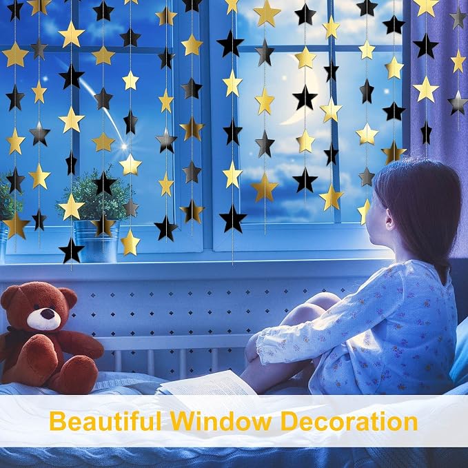 Patelai 130 ft Star Garland Banner Decor - Image 4