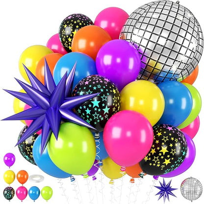 Biapian Neon Balloons, Luminous Fluorescent Balloon UV by BIAPIAN