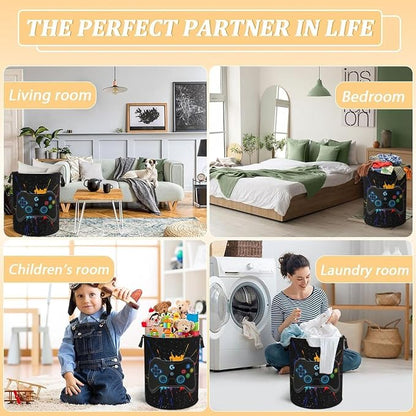 Game Joystick Laundry Hamper Bag - Image 7