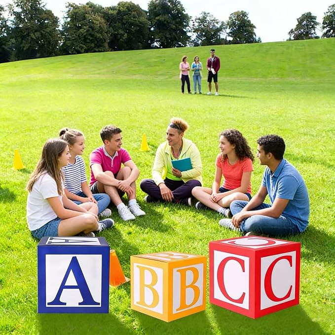 3 pcs ABC Friend Street Balloon Boxes, ABC Alphabet Graduation Party Favor - Image 5