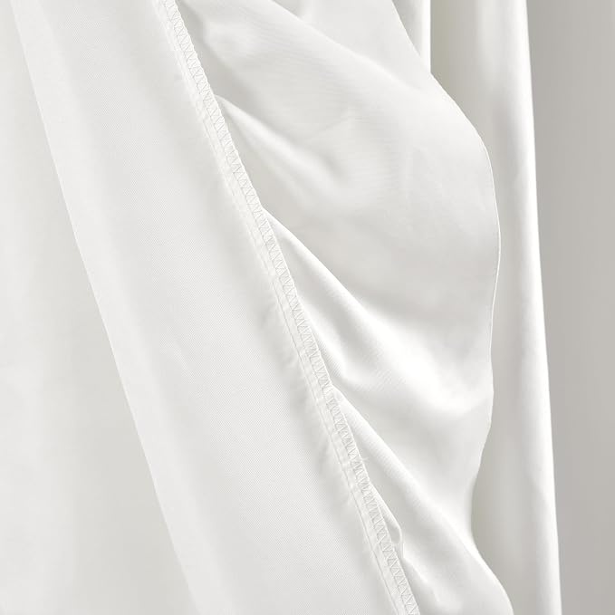 Lush Decor Reyna Ruffle Window Curtain Panel Set, Living room, or Dining Room - Image 4