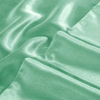 Aormenzy Satin Body Pillow Cover Set of 2, 20x54 Inches Mint Green Body Pillow Case for Adults, Silky Soft & Cooling Body Pillow Pillowcase with Envelope Closure
