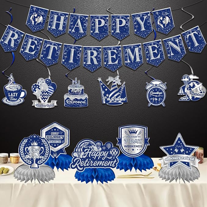 12Pcs Retirement Party Decorations - Image 7