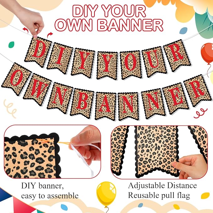 Mooliwe 171 Pcs DIY Custom Banner Kit Make Your Own Customizable Sign - Image 3