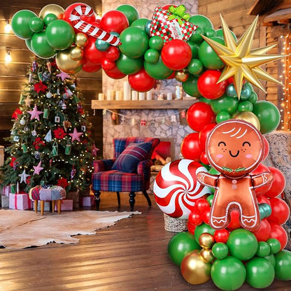 Christmas Balloon Garland Arch Kit - Image 4