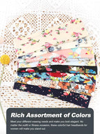 DRESHOW 8 Pack Sports Headbands for Women Non-Slip Stretchy Fashion Hairband Curly Hair Headband Soft Hair Accessories for Daily Wear Workout Yoga Running