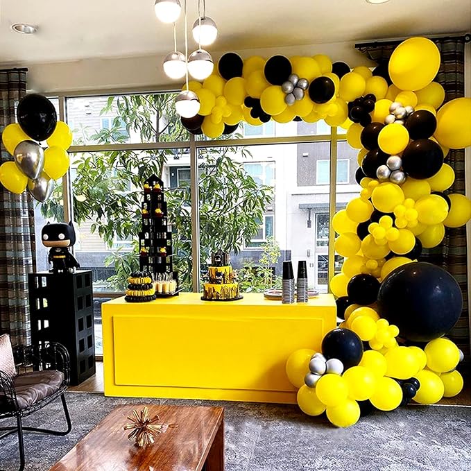 FOTIOMRG Yellow Balloons 12 inch, 50 Pack Yellow Party Balloons Good Quality - Image 3