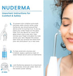 Pure Daily Care NuDerma Clinical Portable Skin Therapy Wand, Machine with 6 Fusion Neon + Argon Wands – Anti Aging - Clarifying - Skin Tightening & Radiance - Wrinkle Reducing